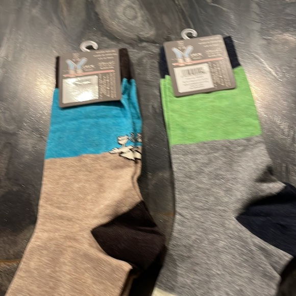 New 2 pairs of men’s Blue Q combed cotton crew socks. - Picture 2 of 3